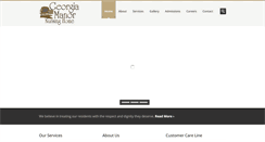 Desktop Screenshot of georgiamanornursing.com